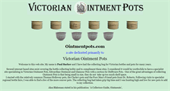Desktop Screenshot of ointmentpots.com